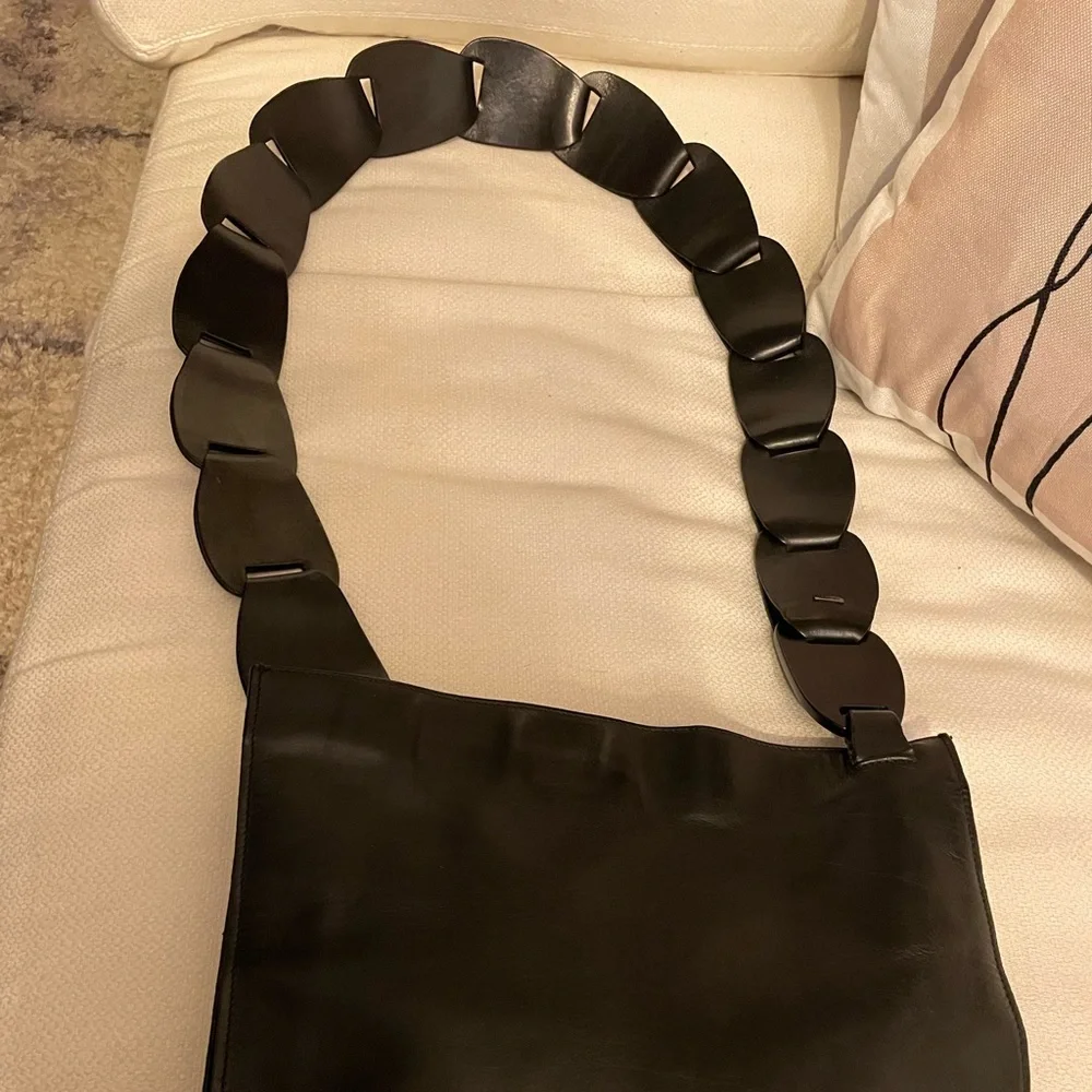 Gucci vintage crossbody leather bag